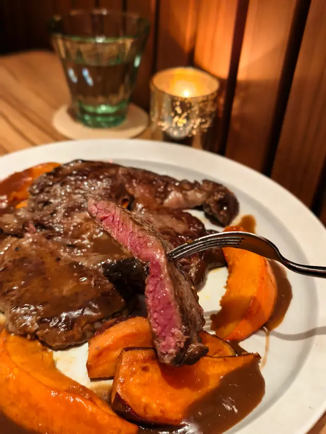 烤新西蘭肉眼扒晚市套餐