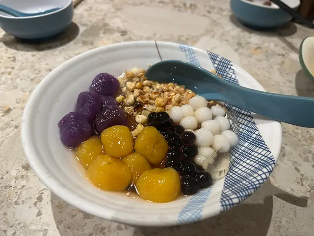 黑糖愛玉珍珠芋圓