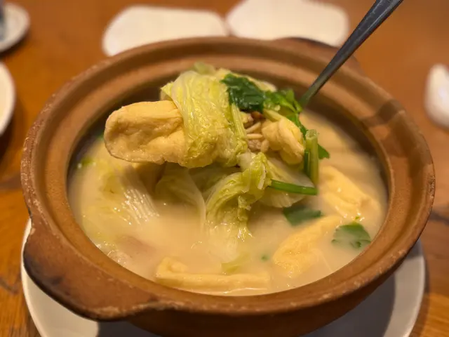 大白菜燉軟豆腐