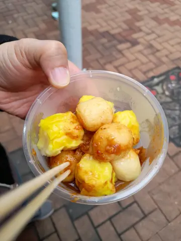 烧卖鱼蛋各5粒