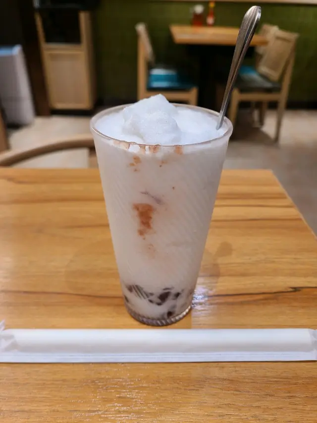 椰汁紅豆冰