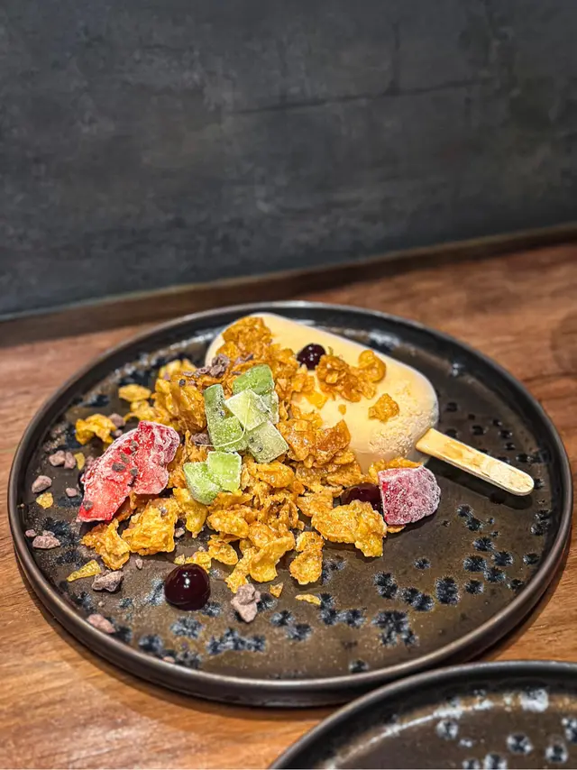 Caramel Popcorn Ice Bar