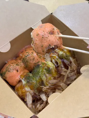 明太子章鱼烧