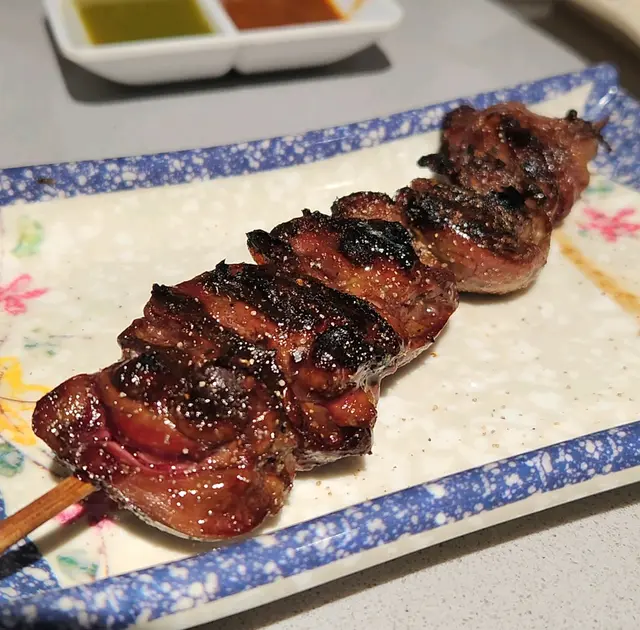 新鮮燒雞肝