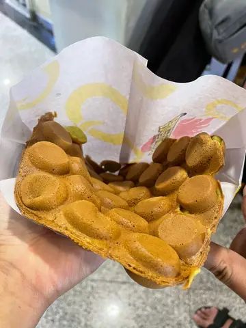 绿茶鸡蛋仔