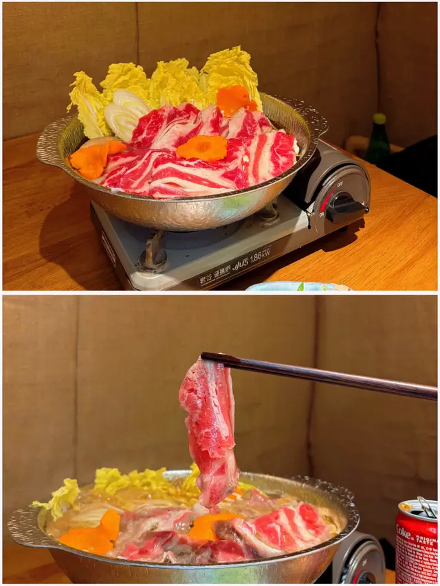 招牌牛肉壽喜燒