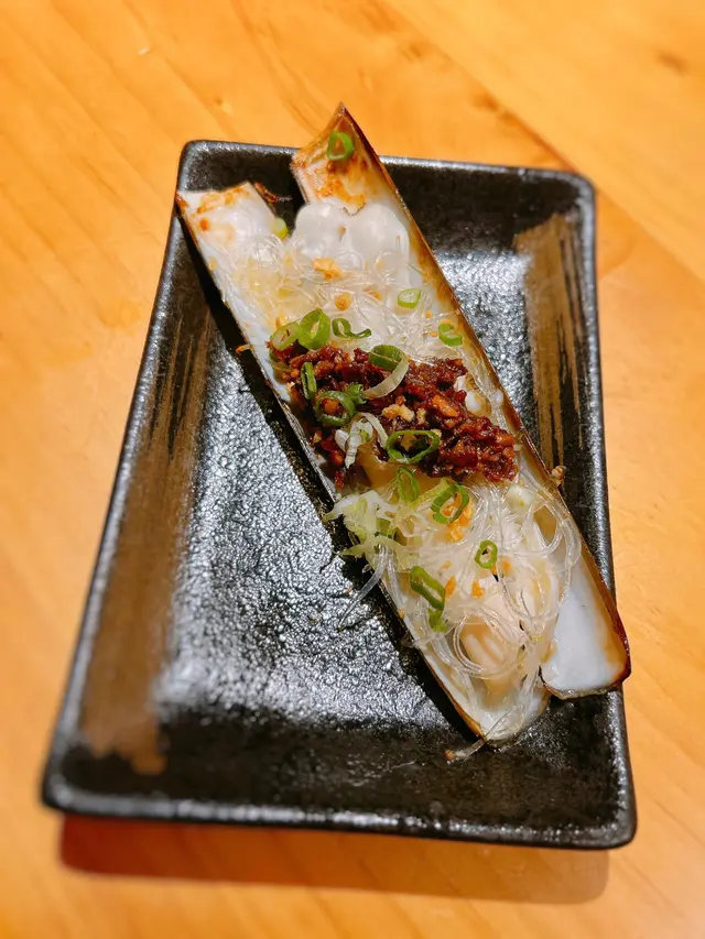 蒜蓉欖角燒蟶子