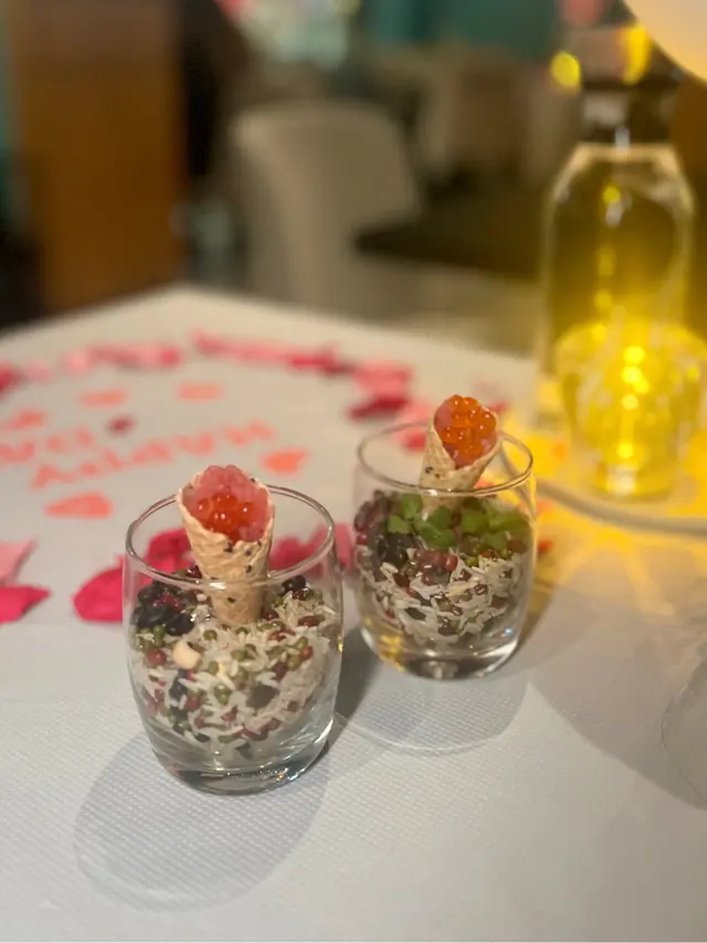 吞拿魚他他迷你脆筒