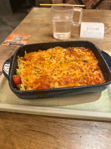 芝士肉酱焗扁意粉