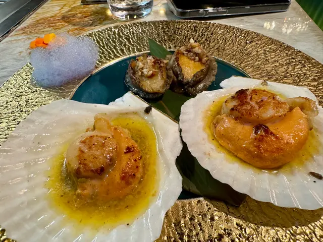鐵板海鮮兩品