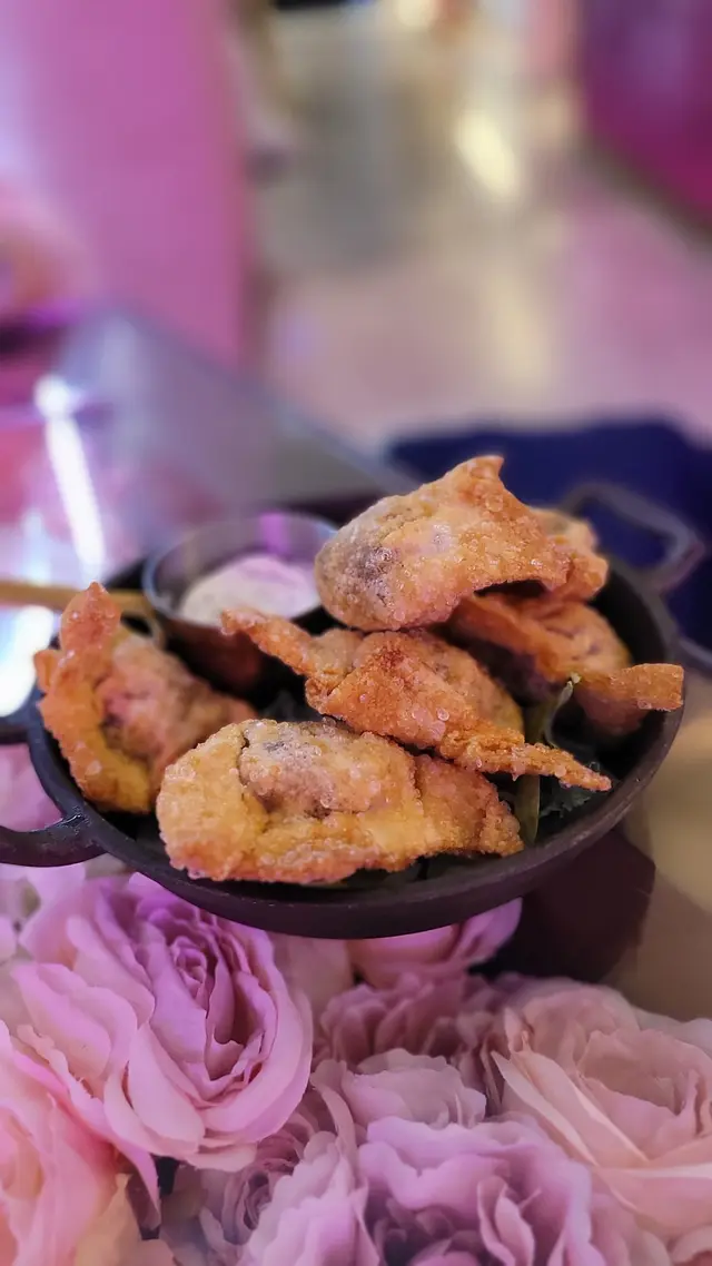 炸黑松露野菌雲吞