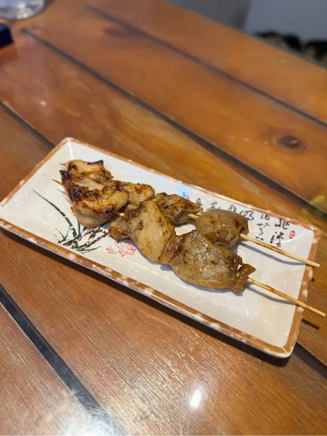沙嗲雞肉串