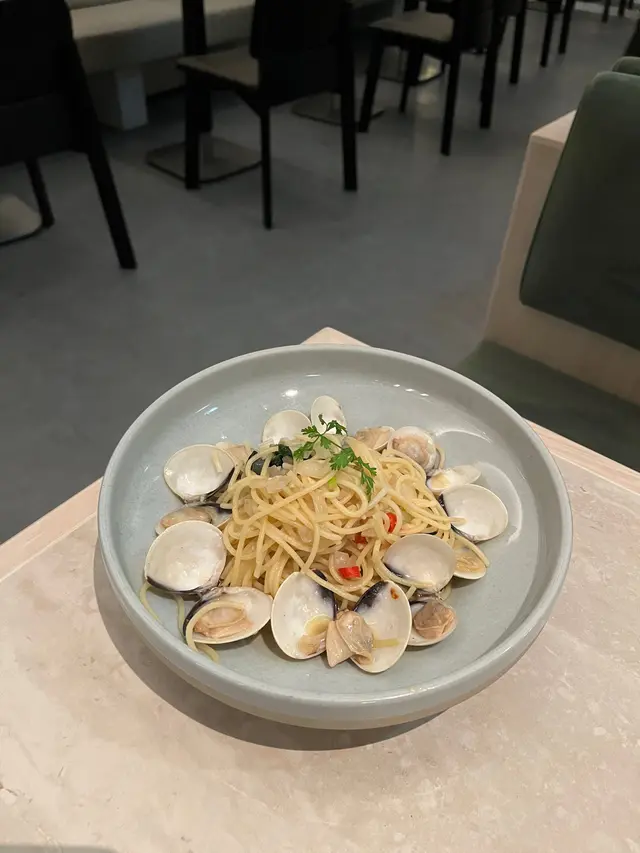 白酒香蒜大蜆意大利粉