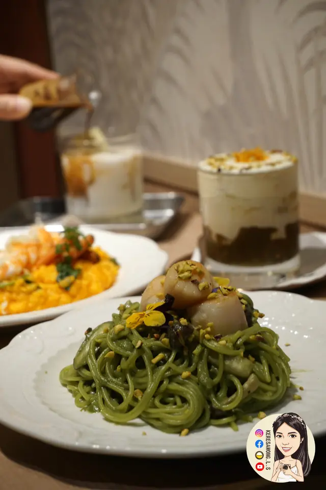 開心果帶子意粉