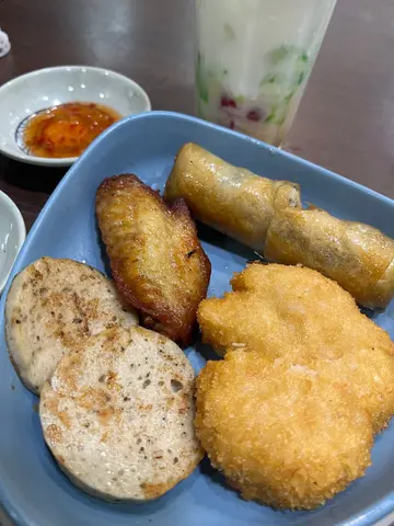 春卷拼盘+咖喱薄饼