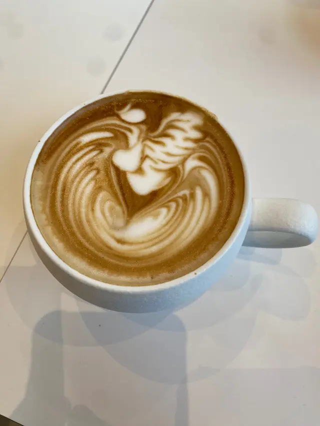 QR code叫，皓多選擇，醇香 #latte #coffee #咖啡