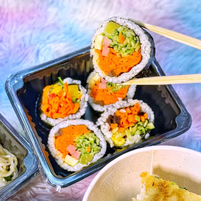 韓式火腿紫菜飯捲