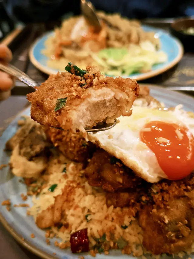 即叫即炸椒鹽豬扒飯