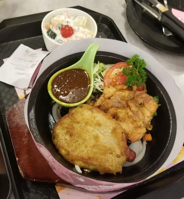 鐵板美式雜扒