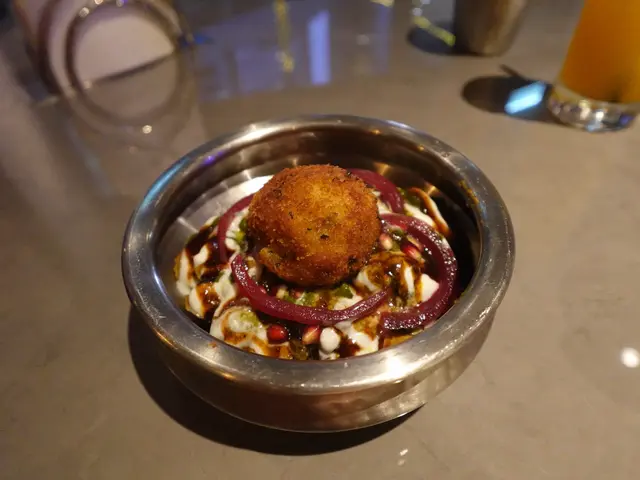 Arancini Tikka Chaat