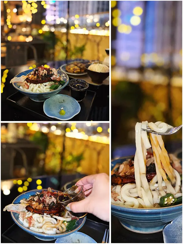 半湯豚肉冷烏冬