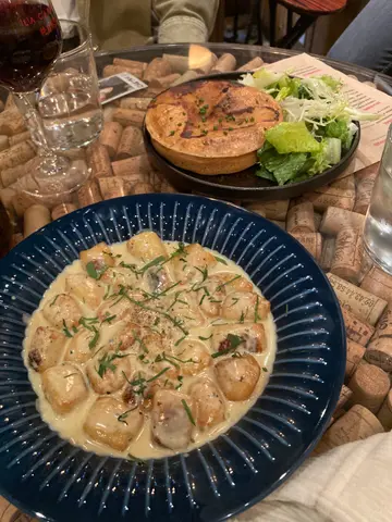 Blue  cheese  gnocchi  