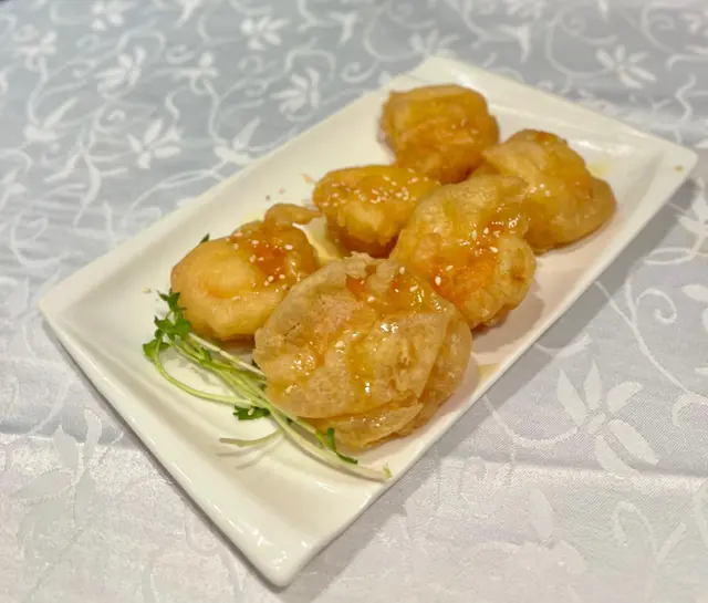 柚子炸蝦球