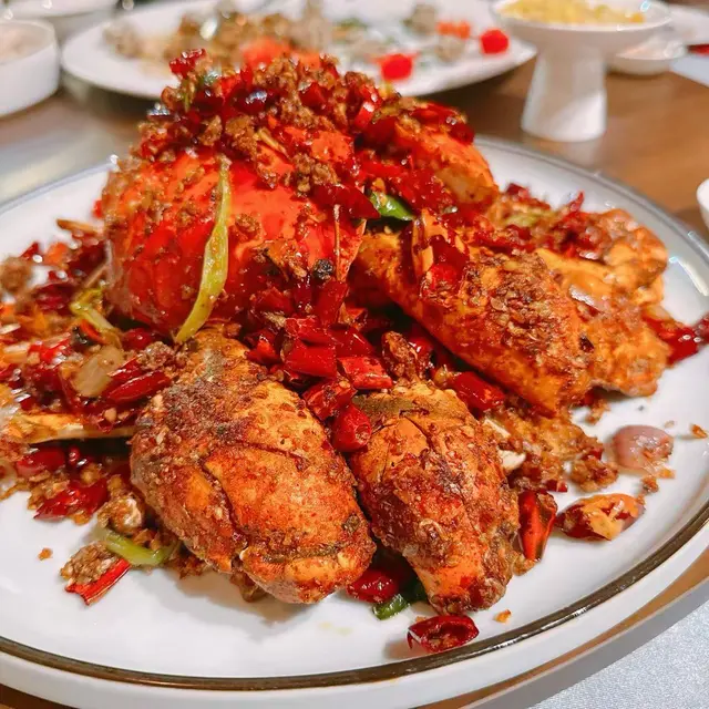 避風塘炒肉蟹+雞