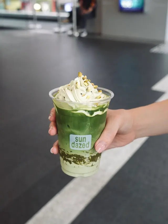 開心果抹茶拿鐵 Pistachio matcha latte