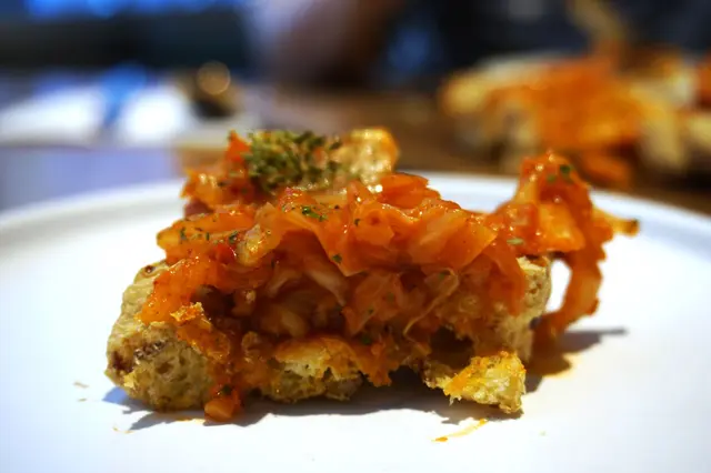 泡菜蜜燒風琴豆腐