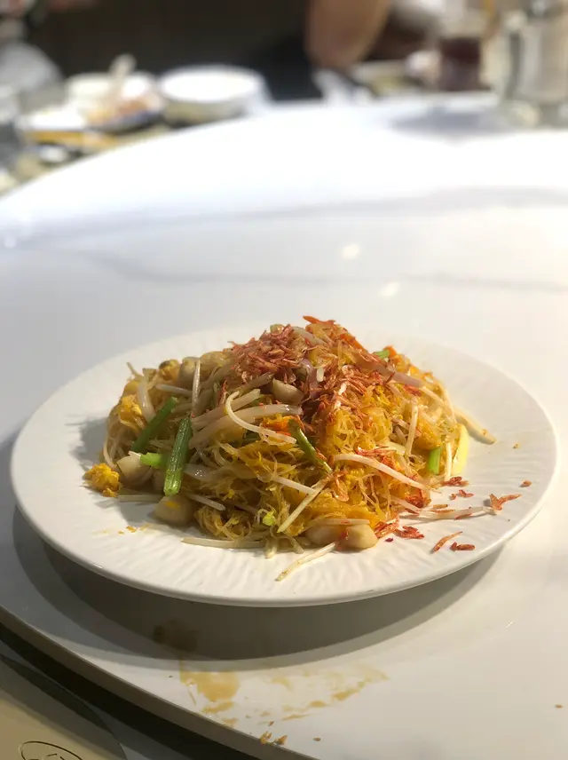 珍珠元貝櫻花蝦炒新竹米