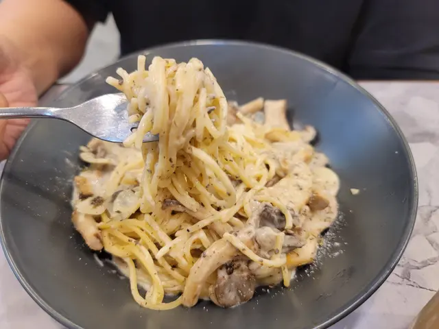 黑松露雜菌忌廉汁意粉