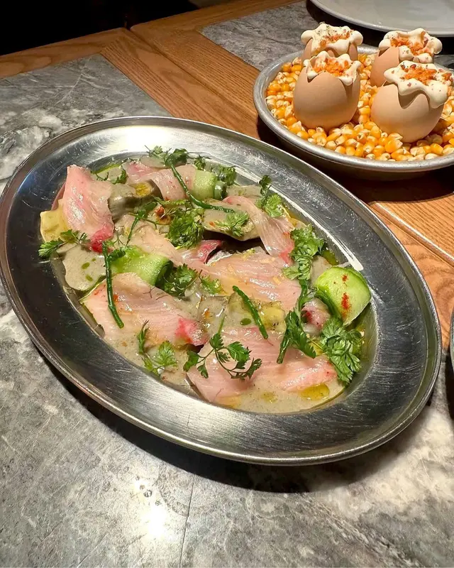 Hamachi Crudo