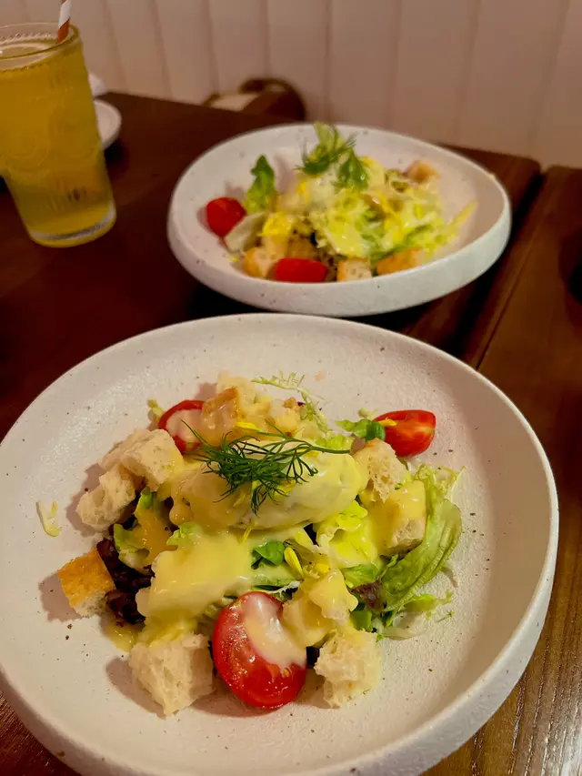 香草魚茸薯仔沙律配檸檬醬