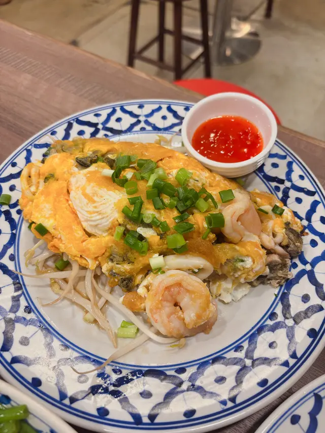 泰式鐵板蠔餅