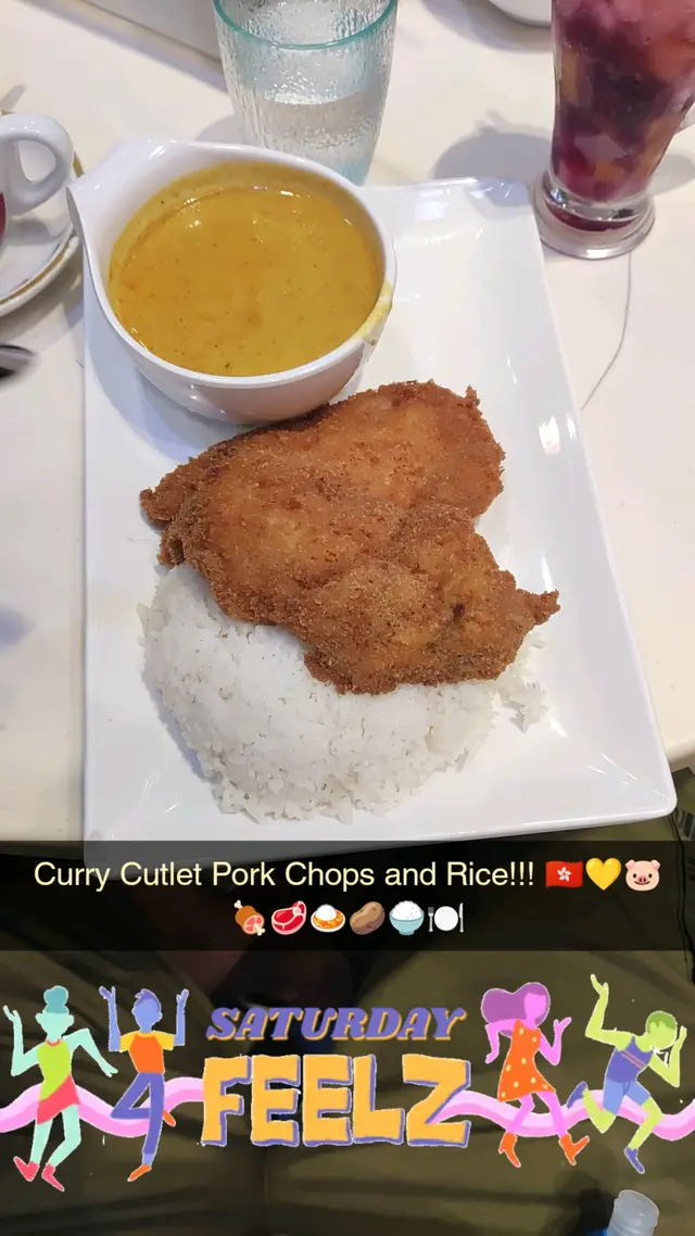 Curry Cutlet Pork Chops and Rice!!! 🇭🇰💛🐷🍖🥩🍛🥔🍚🍽️
