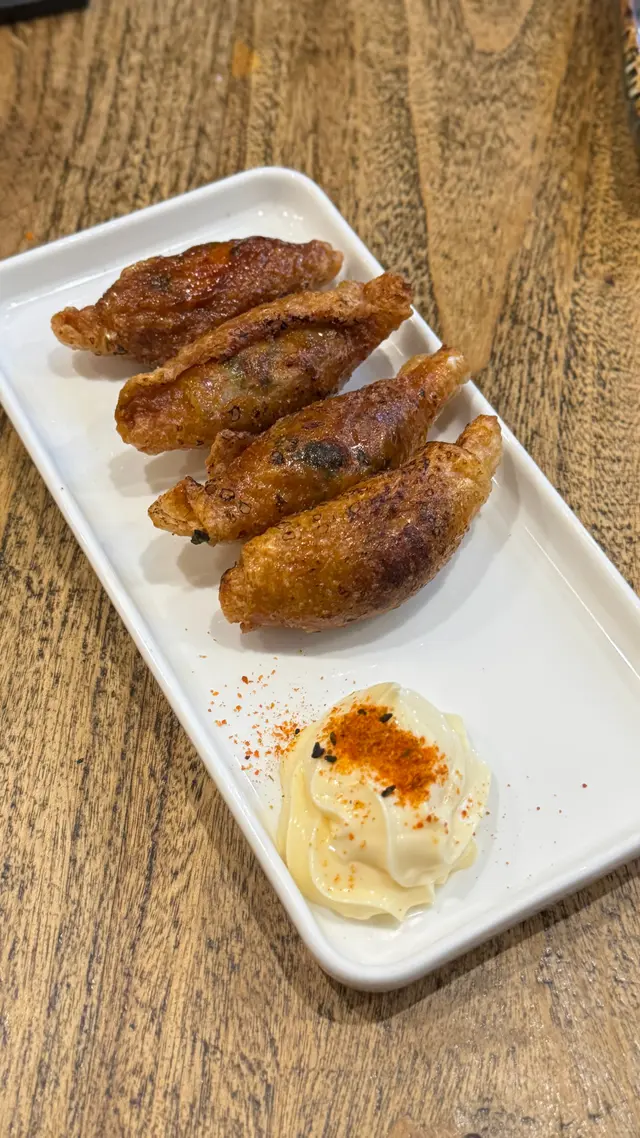 雞皮餃子