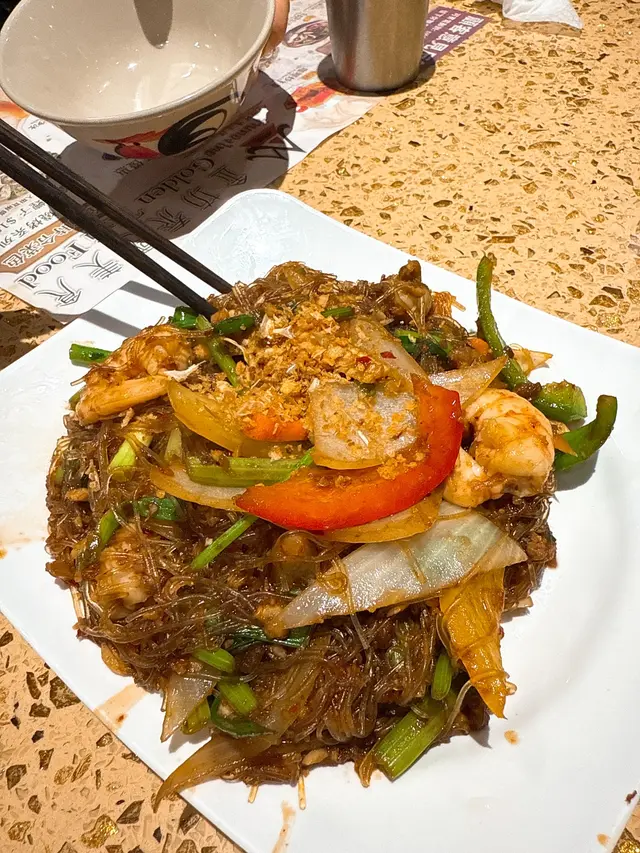 馬拉盞海鮮炒粉絲