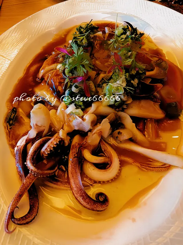 醬油水煮大烏賊