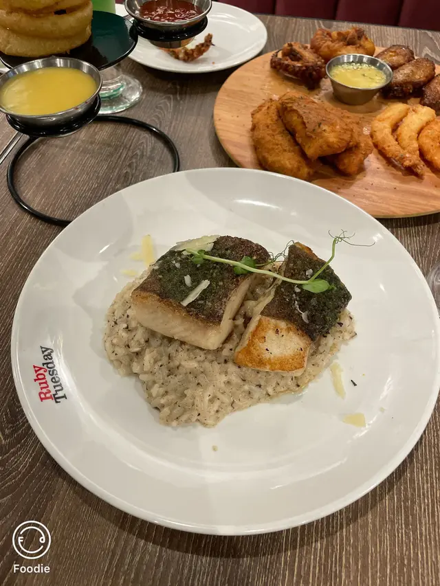 香煎比目魚燴飯