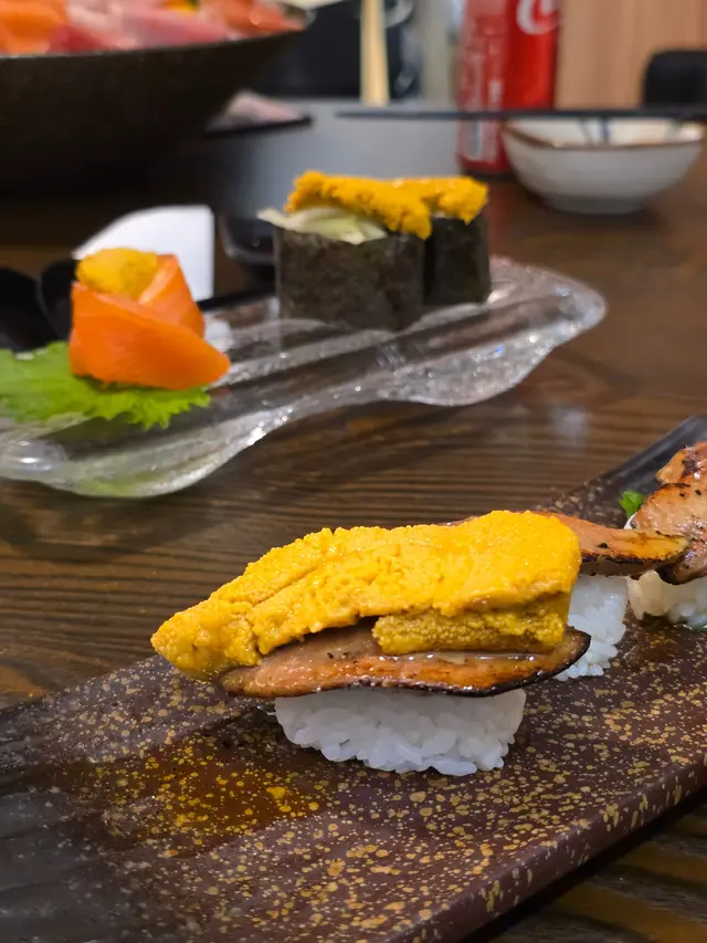 DIY海膽鵝肝壽司