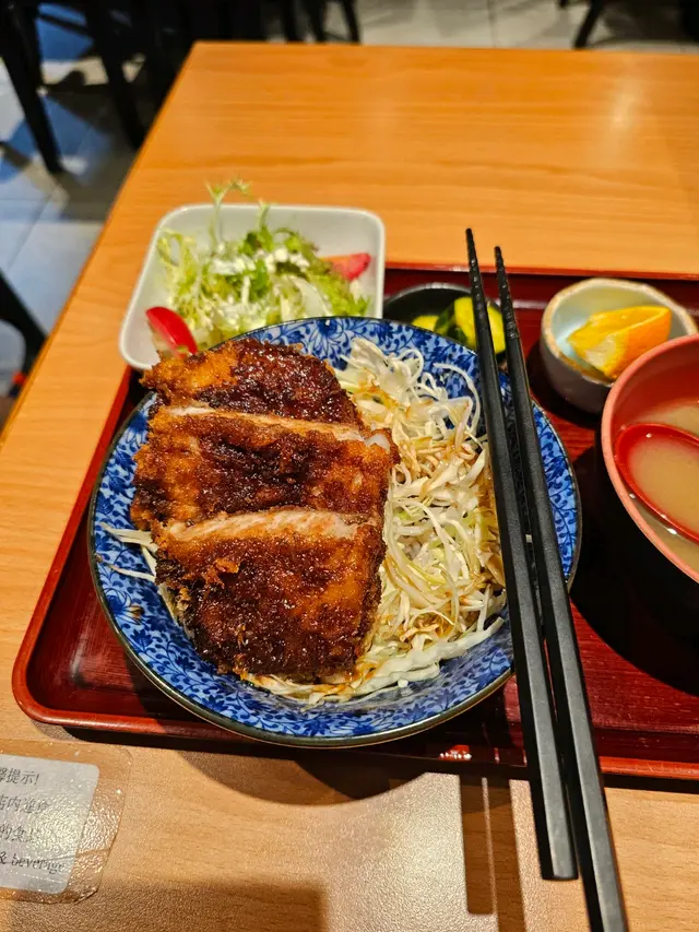 偷工減料之作 - 日式豬扒定食