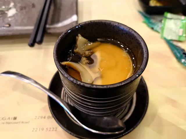 磯燒鮑魚茶碗蒸