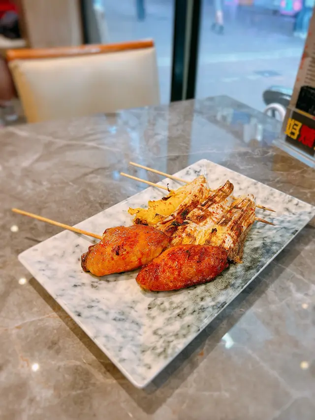 燒雞中翼、燒娃娃菜