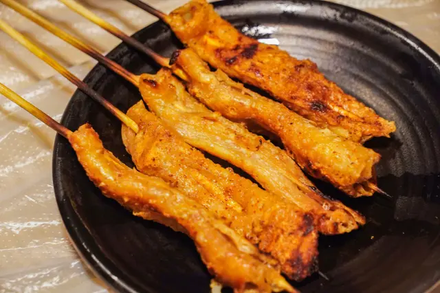 燒雞皮 (串) 