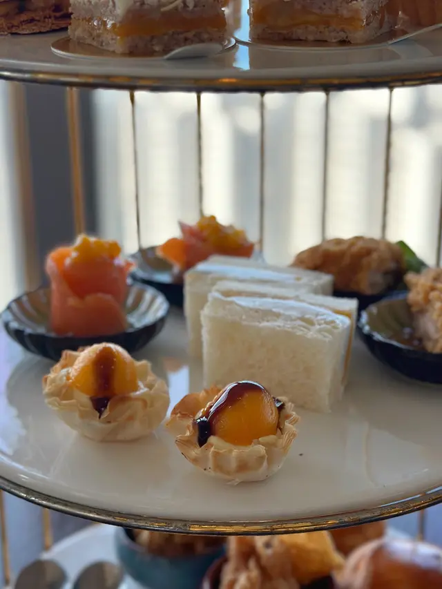 芒果忌廉芝士酥皮巢