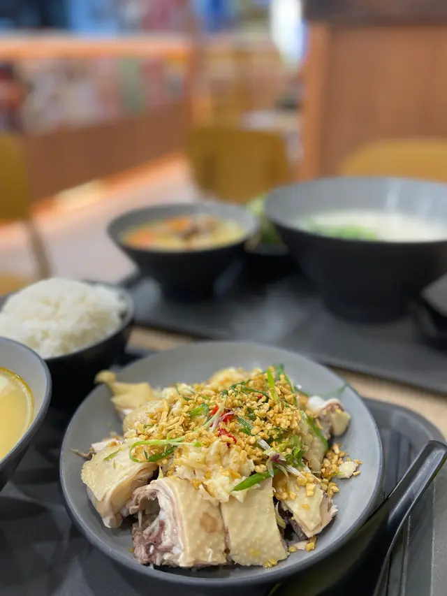 金銀蒜香皇牌雞套餐