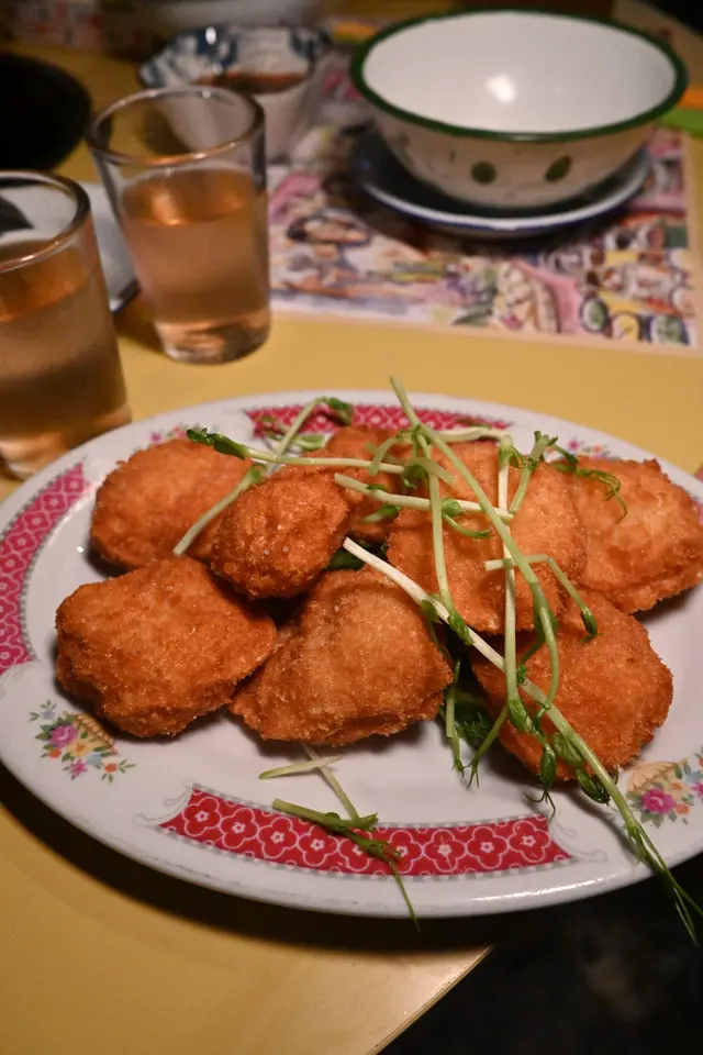 自家製炸墨魚餅