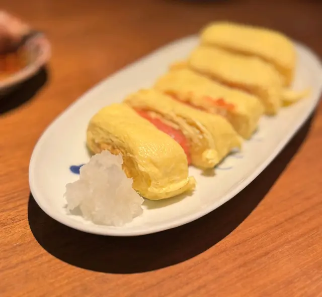 明太子煎蛋卷