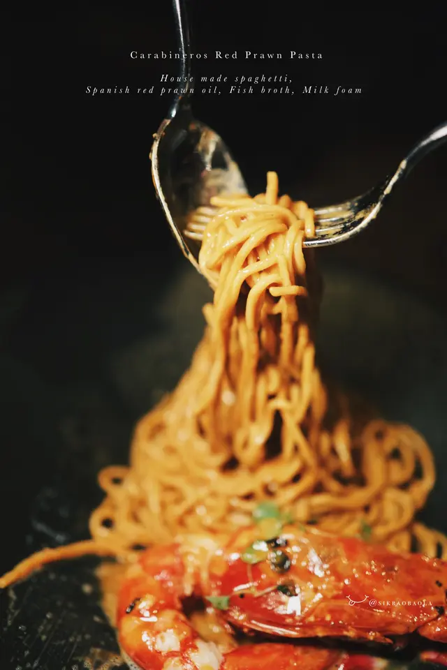 Carabineros Red Prawn Pasta